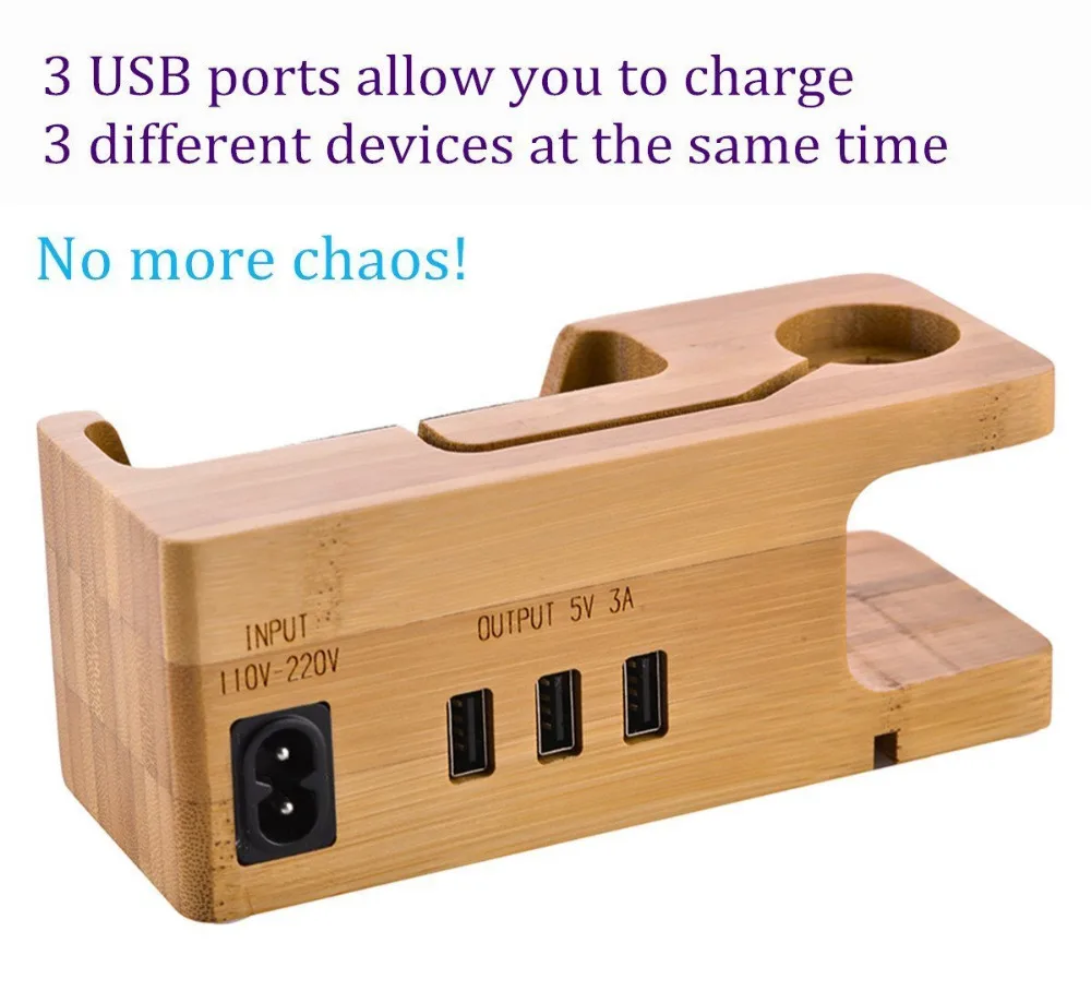 Зарядная станция с 3 USB портами а|Зарядные устройства для телефонов| |