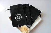 customized logo black cotton bag gift bags gift jewellry drawing pouch