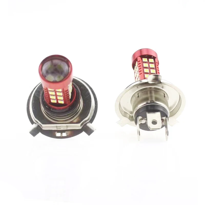 2X авто лампы H7 H4 H11 9005 9006 светодиодный автомобиль 21 SMD 3030 чип 6000 К 1200LM супер яркий