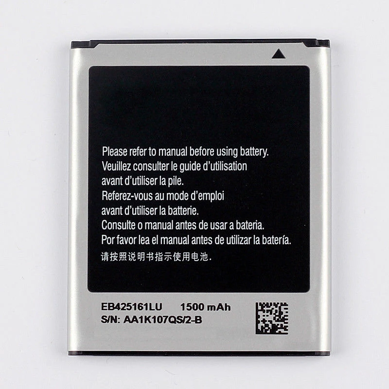 Dinto 1500 мА/ч, EB425161LU Замена телефон Батарея для samsung GT-S7562L S7560 S7566 S7568 S7572 S7580 S7582 i8160 i8190 T59