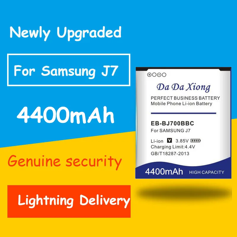 4400 мА/ч, EB-BJ700CBE/EB-BJ700BBC Батарея для samsung GALAXY J72015 J7009 J700F SM-J7008 J7000 J700F J701F J700M J700H ON7 G6000