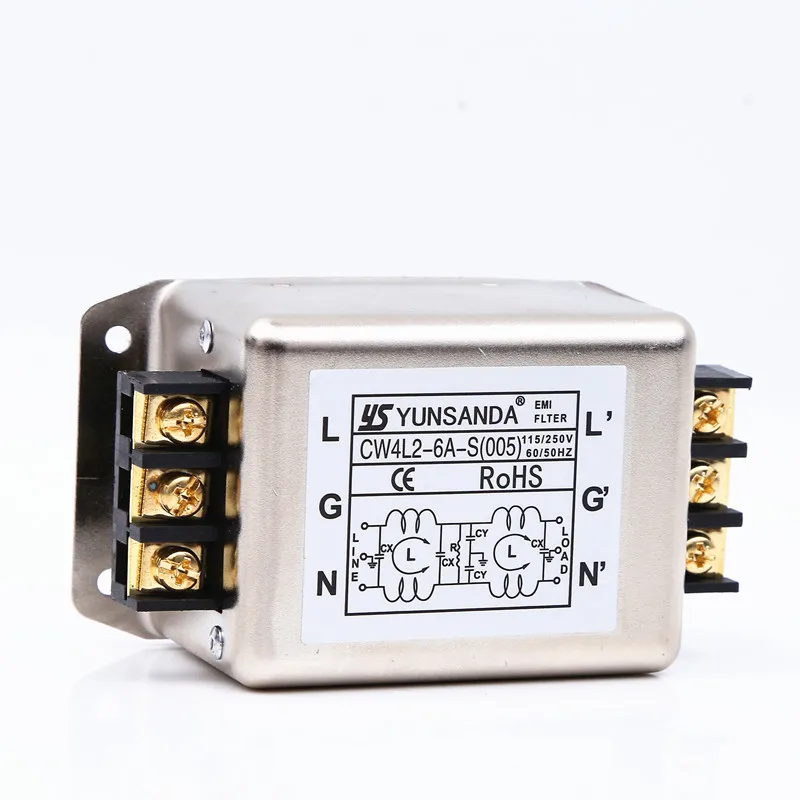 Фильтр питания EMI CW4L2-10A-S(005) разъем