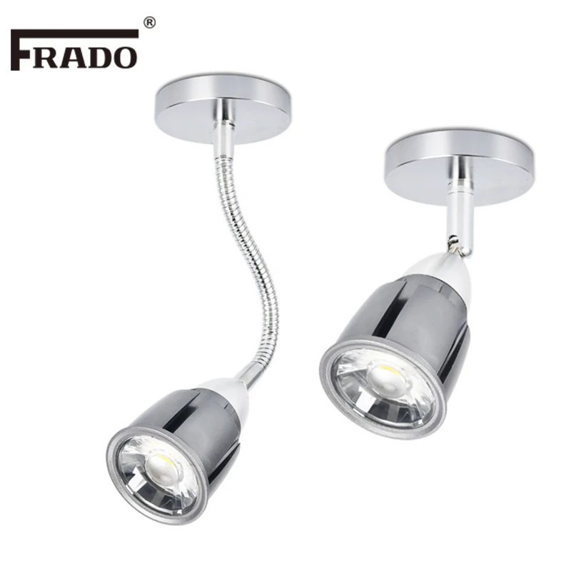 Светодиодная гибкая настенная лампа с гибким шлангом 3 Вт 5 7 для дома гостиницы