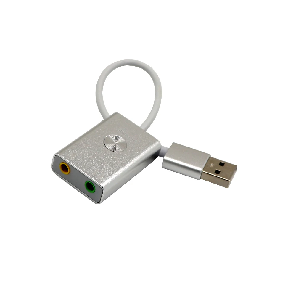 Новый USB 2 0 порт Virtual 9 1 3D стерео аудио адаптер конвертер для настольного ноутбука