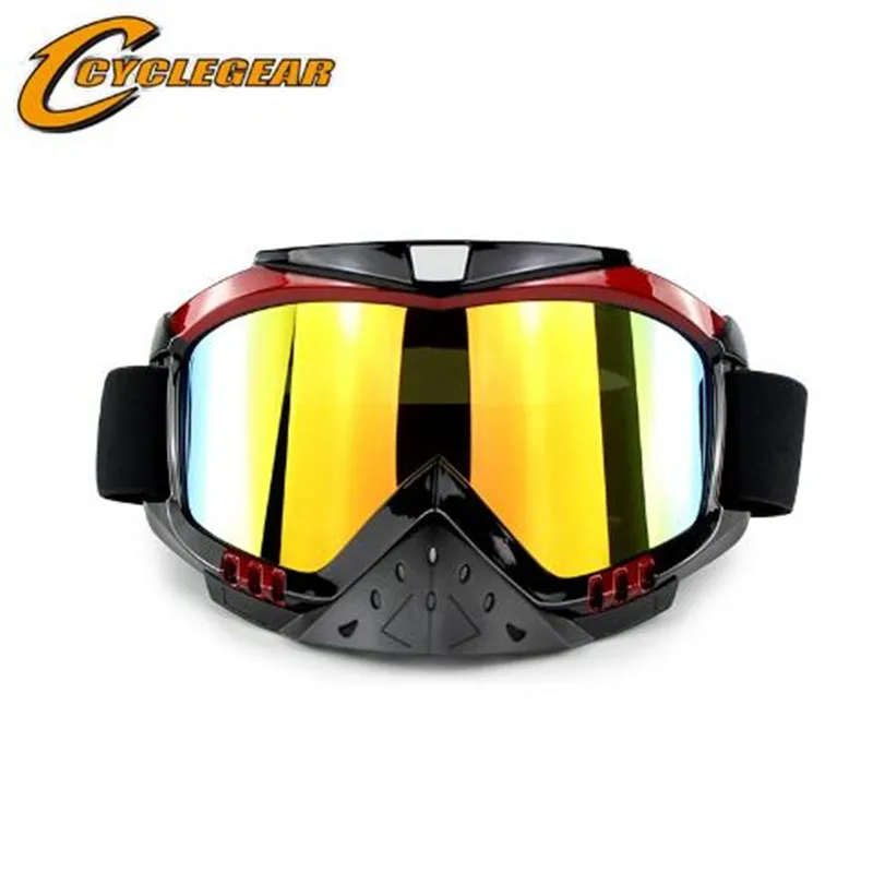 100% оригинальный бренд Cyclegear CG05 велосипедные очки с защитой для носа мотокросса