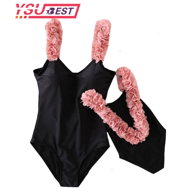 Женский слитный купальник с цветочным принтом Размеры M/L/XL/XXL/XXXL 3 цвета | Мать и