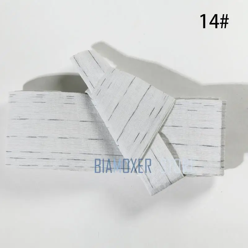 Biamoxer 17 цветов японское мужское кимоно Yukata жесткое каку Obi пояс легкий Кай но Кути мусуби - Цвет: 14