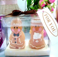 10set bride and groom candle wedding baby shower birthday souvenirs gifts favor packaged with pvc box