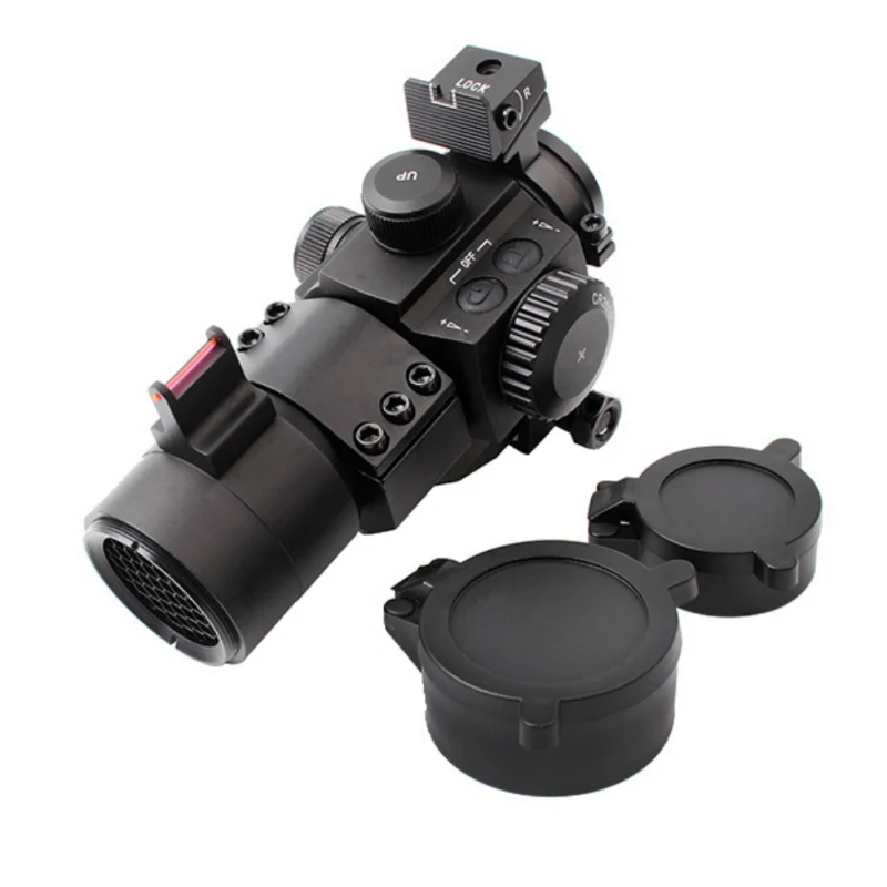 

Tilt-wall Red Dot Sight Scope M3 Fiber Optics with Button for Air Rifles Inclined Wall Outdoor Hunting Aim Optical Riflescope