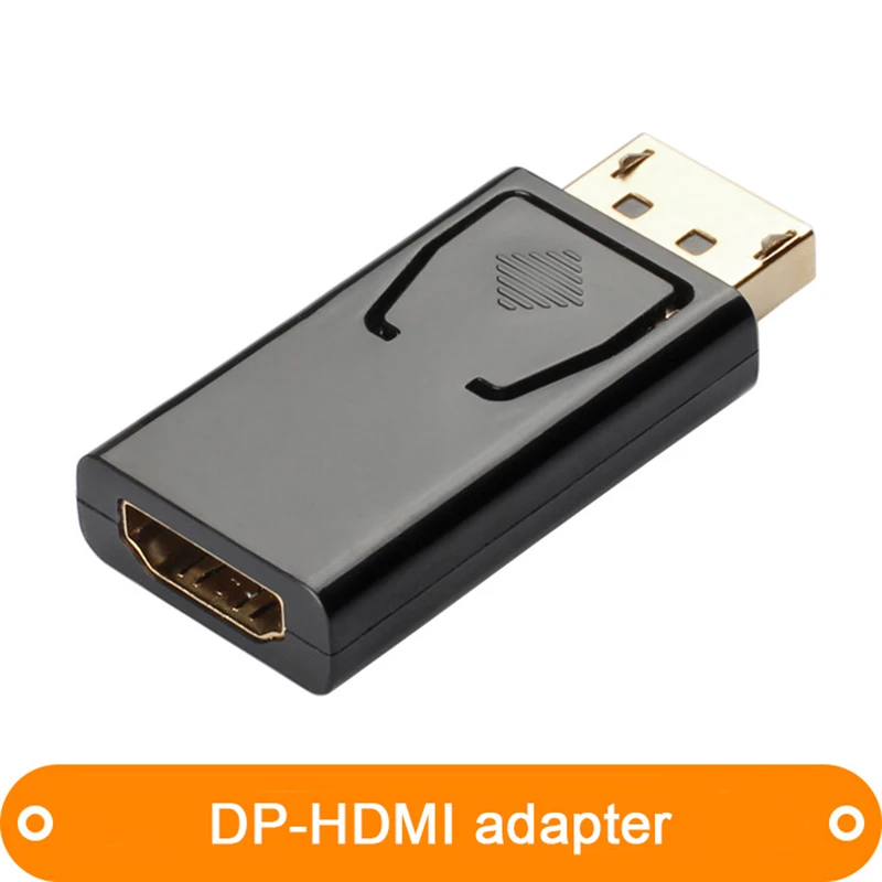 HDMI адаптер конвертер для ПК Дисплей Порт DP папа к Женский Черный Высокое качество