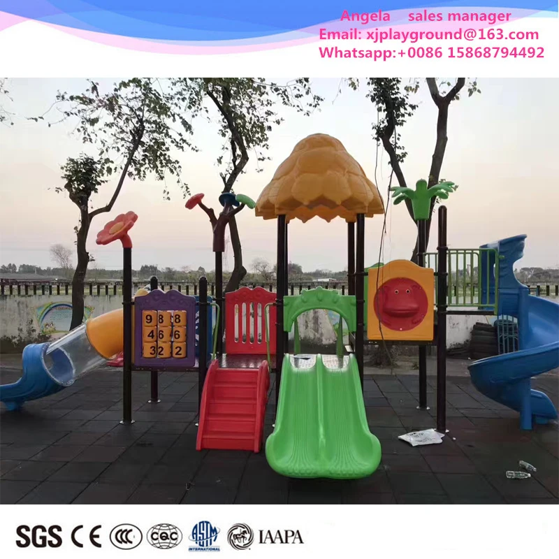 2017 китайский поставщик наружное пластиковое оборудование для игровых