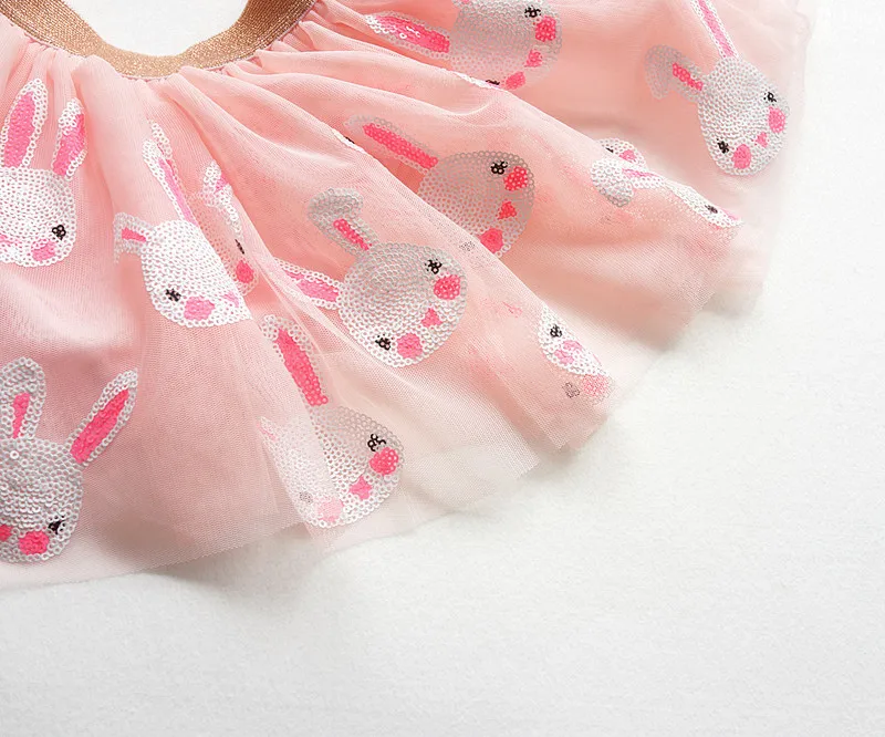 Милая бальная Юбка для маленьких девочек одежда детей Летняя и осенняя с милым