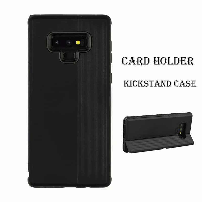 Ультра тонкая подставка чехол для samsung Galaxy S9 держатель карт Капа S8 Plus Note 8 9