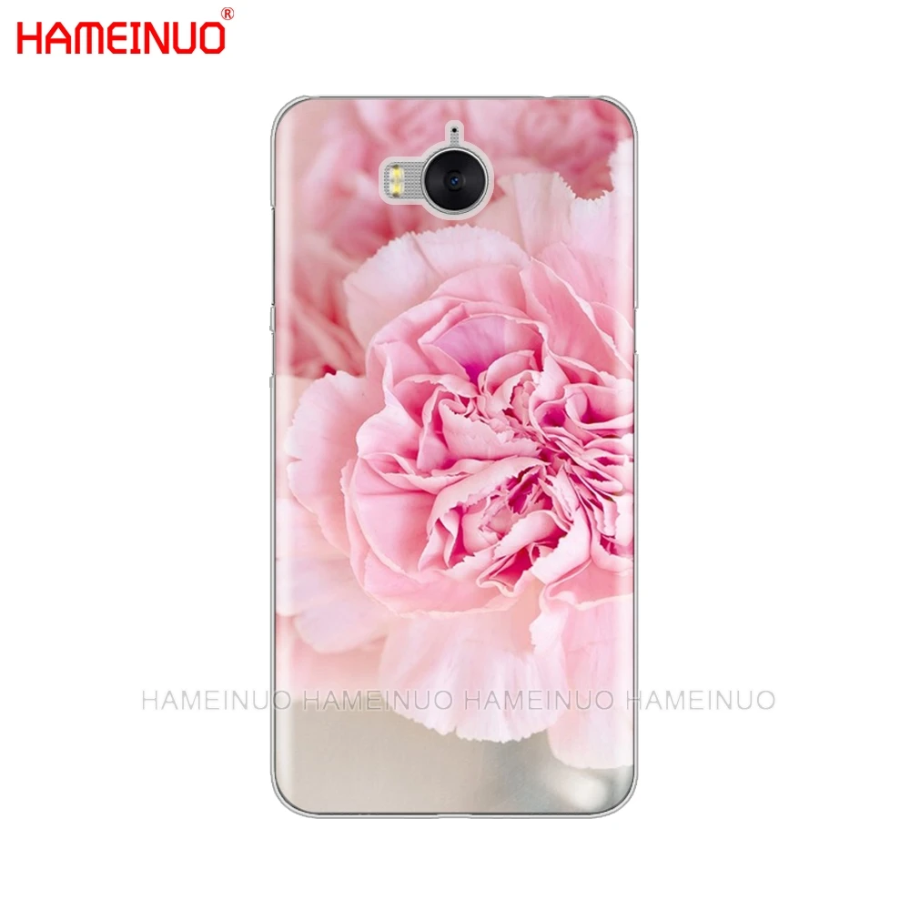 HAMEINUO цветок розовый пион сотовый телефон чехол для huawei honor 3C 4X 4C 5C 5X 6 7 Y3 Y6 Y5 2 II Y560