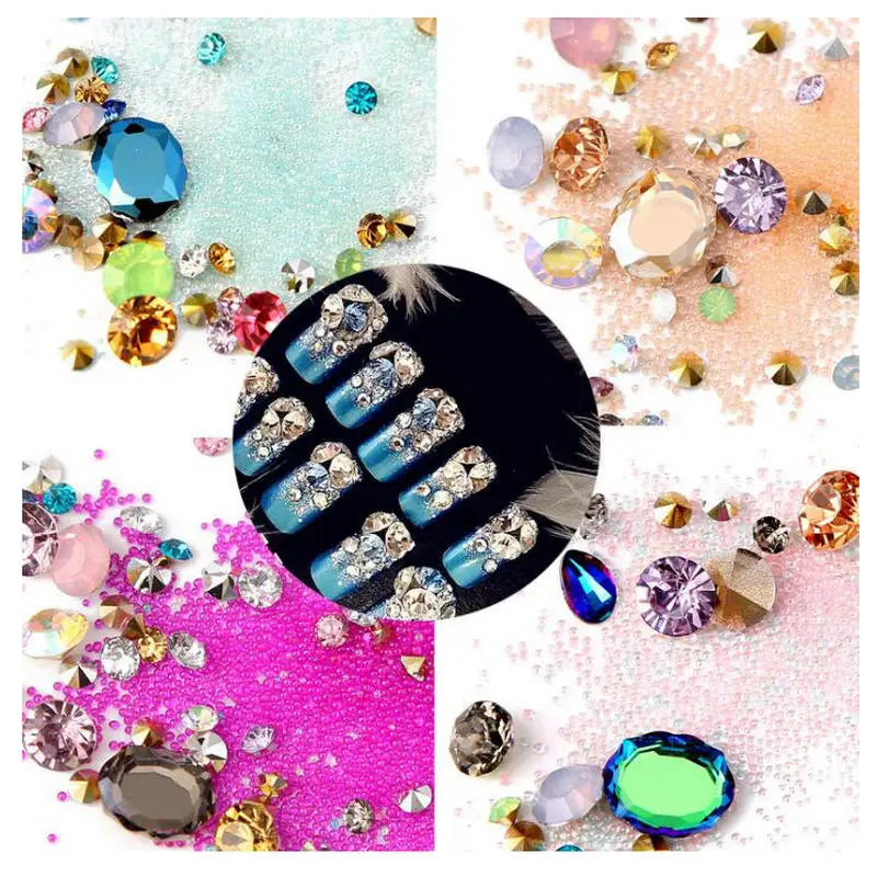 

DIY Nail Art Decoration Jewelry Crystal Beads Accessories Resin Craft Handmade Glitter Sequins Stuff Decor Flakes Paillette