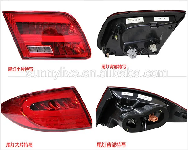 Для MAZDA 6 светодиодный задний фонарь 2006-2009 год красный цвет LD