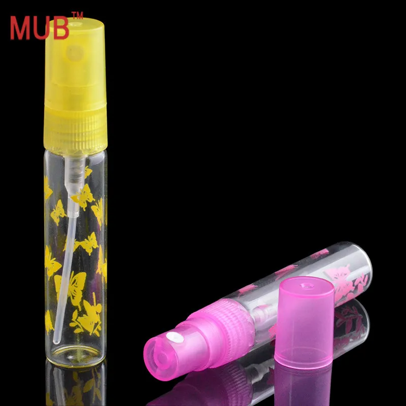 MUB - 6 мл (10 шт./лот) Портативный Стеклянный мини-испаритель парфюмерная бутылка с