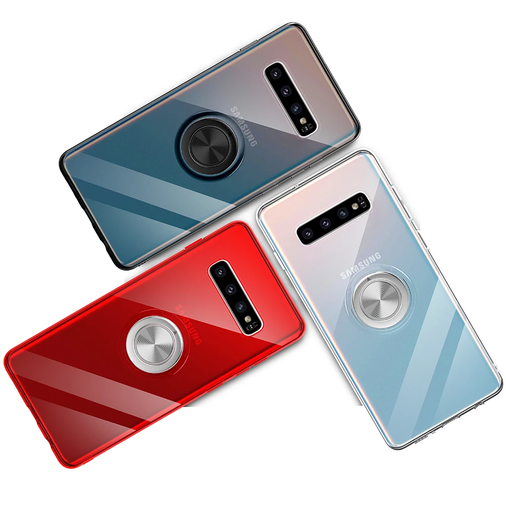 Прозрачный Магнитный чехол для телефона Samsung Galaxy S10 5G S9 S8 Plus S10E Note 9 8 A9 2018 M20 M30