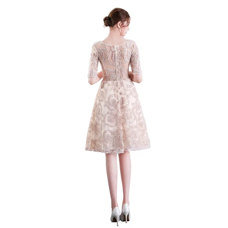 Новое поступление Элегантное коктейльное платье FADISTEE с глубоким круглым вырезом