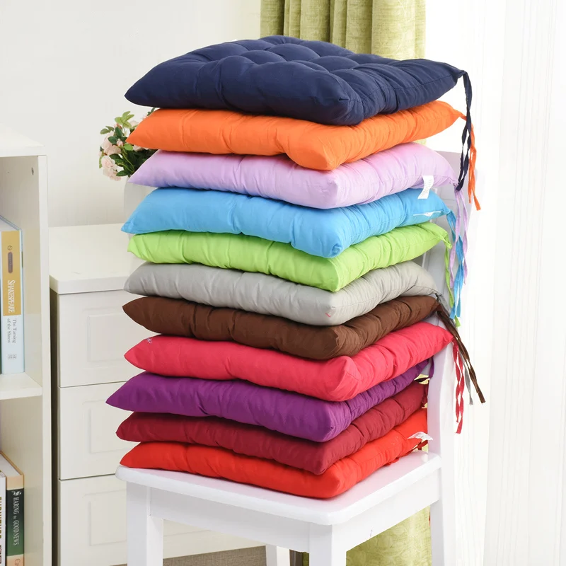 Маленькая Удобная подушка на сиденье разноцветная декоративная для дома мягкая