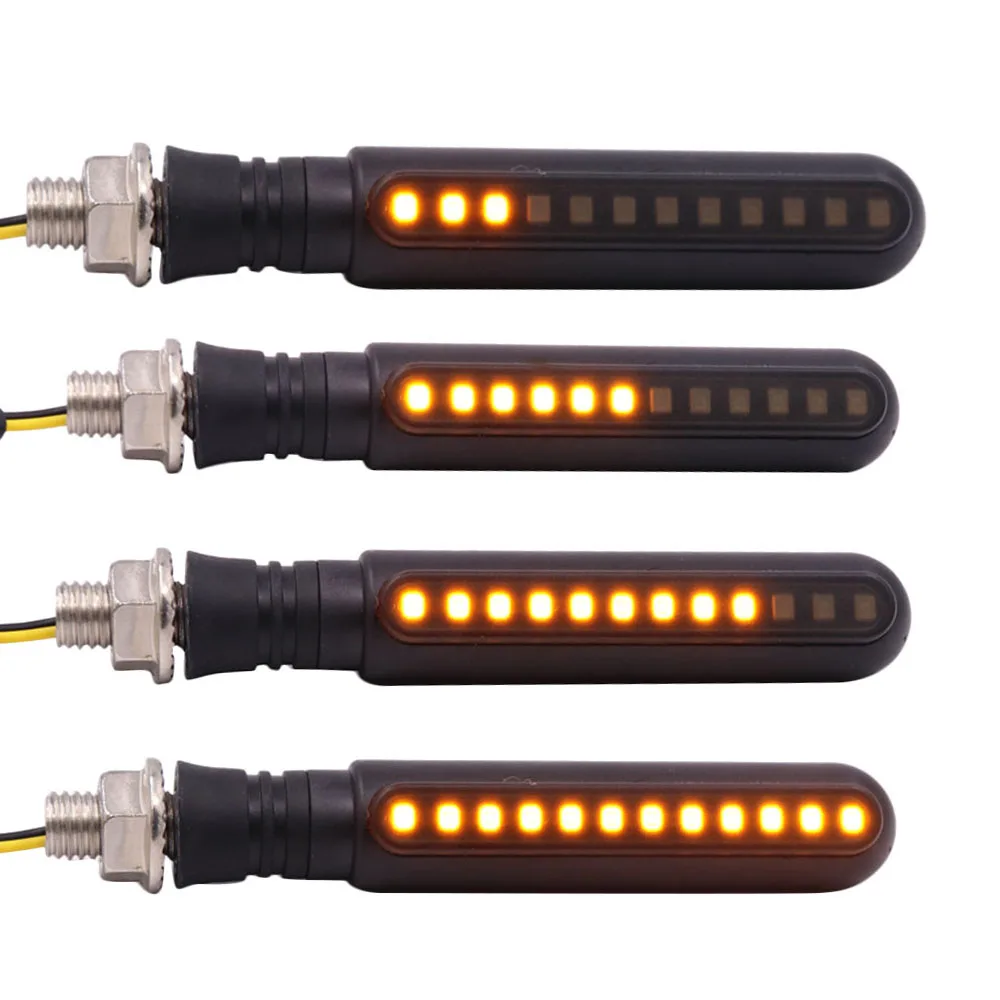 Светящаяся сигнальная лампа с 24 светодиодами последовательный световой