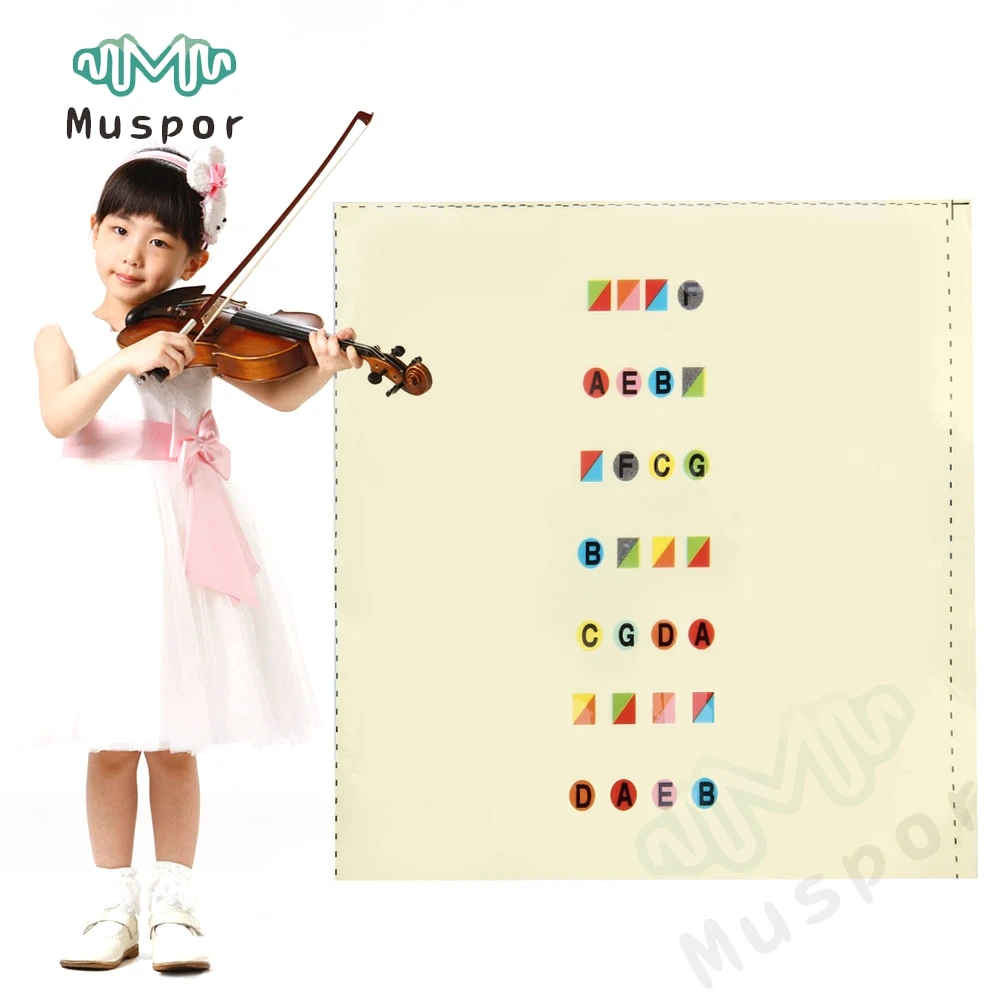 4/4 наклейки на скрипку разноцветные | Спорт и развлечения