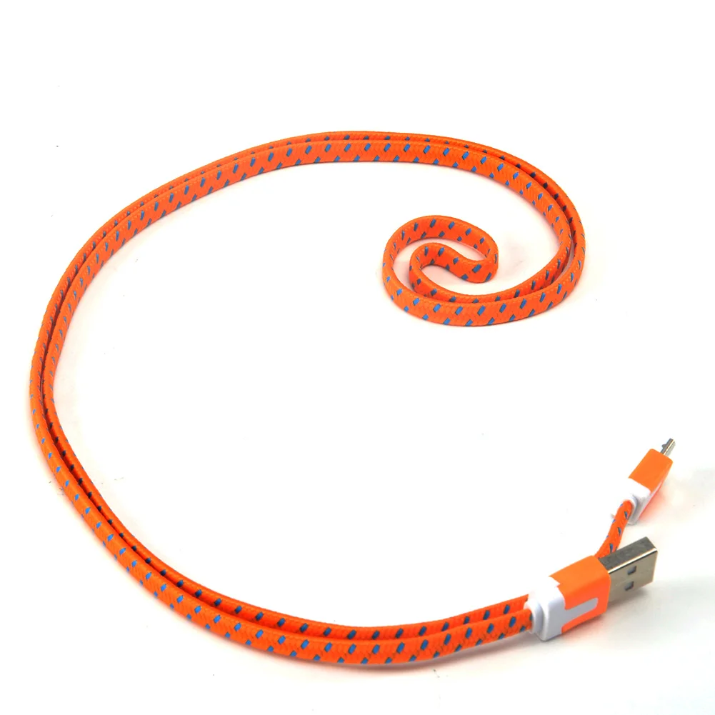 Мини разъем 3 фута веревка Micro USB быстрое зарядное устройство провод для зарядки