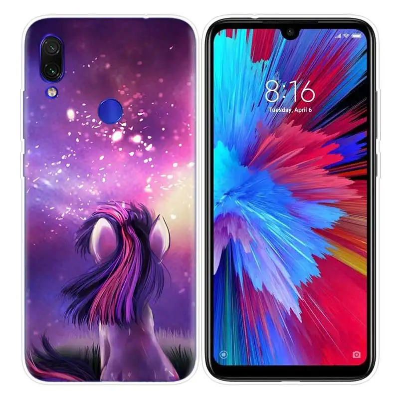 Чехол My Little Pony для Xiao mi Red mi Note 7 7S K20 Y3 GO S2 6 6A 7A 5 Pro mi Play 9T A1 A2 8 Lite Poco F1 аниме чехлы для телефонов - Цвет: 06