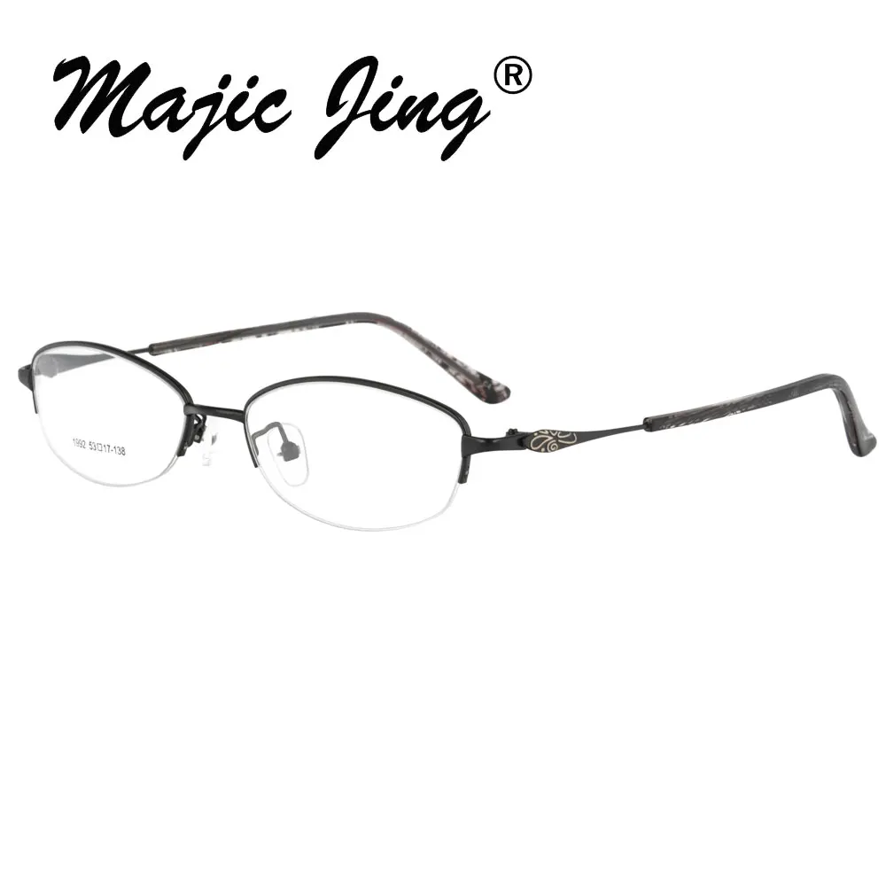 Очки Magic Jing в металлической оправе для мужчин и женщин оптические аксессуары