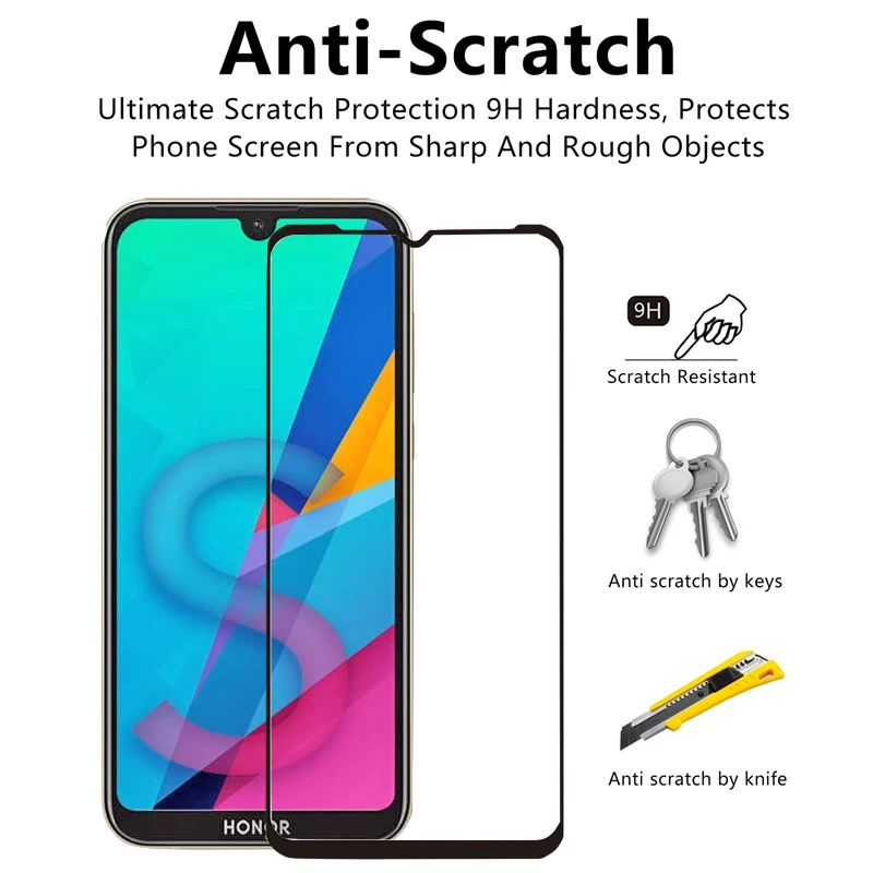 Для Honor 8a 8 S 8x Honor8S Honor8A Honor8X защитная пленка из закаленного стекла для huawei Honor 8 S X 8apro