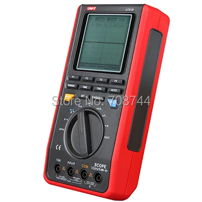 UNI T UT81B цифровой мультиметр осциллограф AC DC Вольт Ампер Ом Емкость Гц Тестер|multimeter