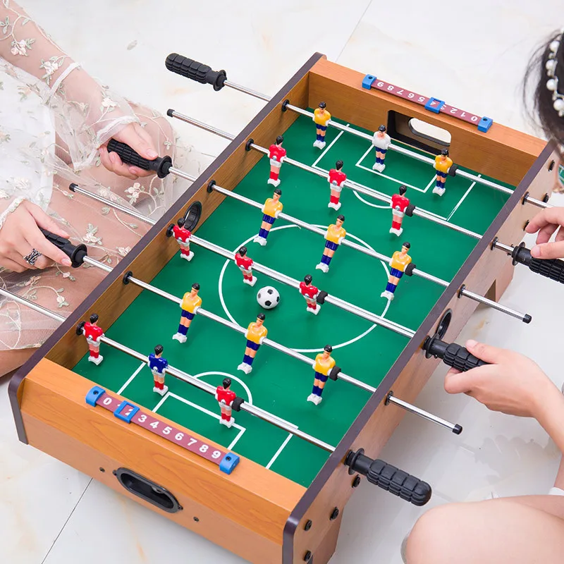 

Health environmental protection table soccer machine parent-child game Exercise coordination ability table football game