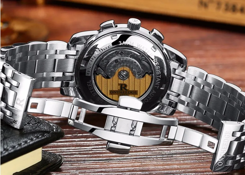 Zegarki Meskie марка multi механические часы для мужчин модные Montres водостойкие Защита от