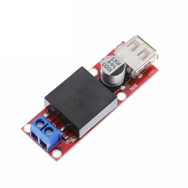 5V USB Выход преобразователь постоянного тока 7 в-24 в до 5 В пост 3A шаг-понижающий KIS3R33S модуль KIS-3R33S