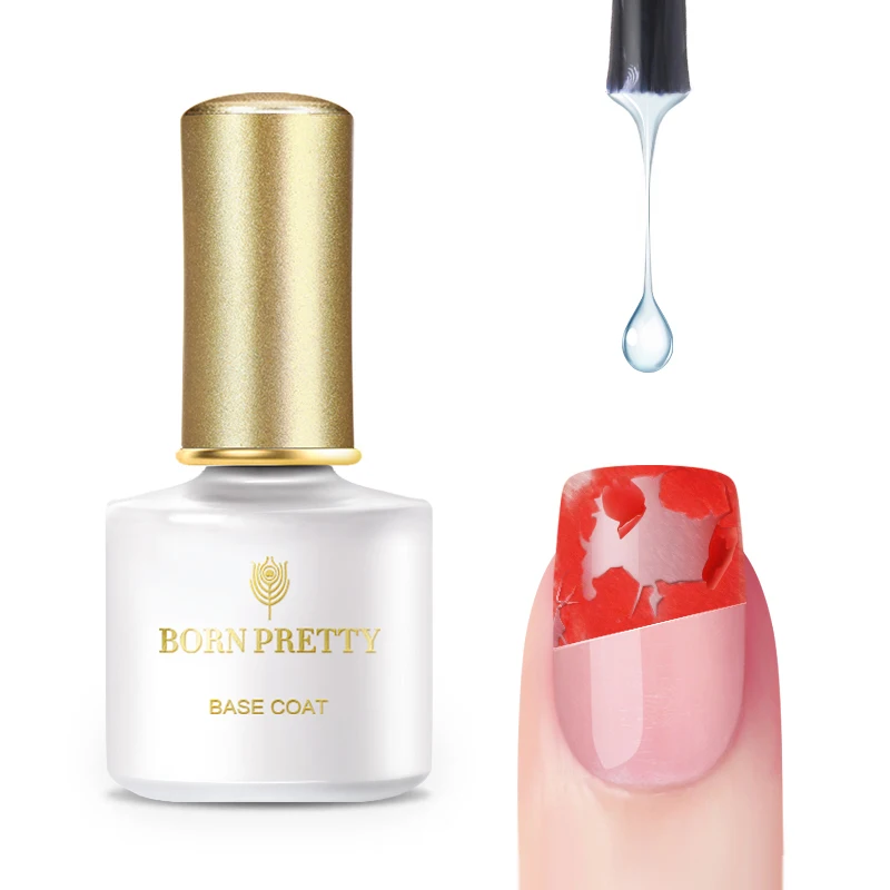 Базовый УФ Гель лак BORN PRETTY Burst 6 мл легко смывающийся для нейл арта|Гель ногтей| |