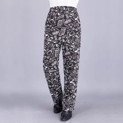 Штаны шеф повара штаны для официанта в отеле рабочие униформа ресторана