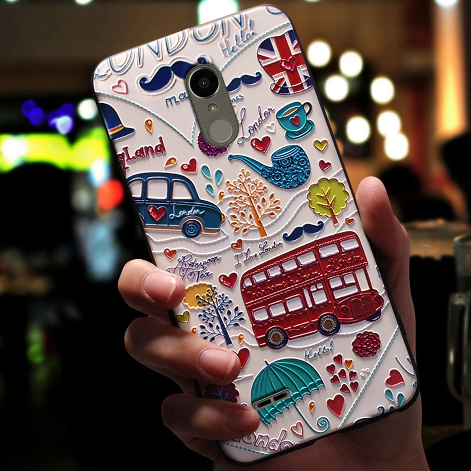 YonLinTan coque, чехол, чехол для LG K8 силиконовый Мобильный силиконовый милый 3D роскошный мягкий 360 чехол для телефона s