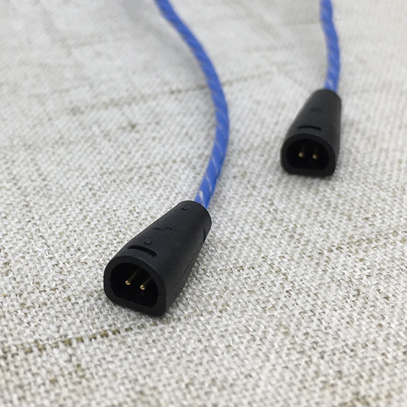 DIY IE80 кабель для наушников Sennheiser IE8 IE8i Сменные одинарные Кристальные медные