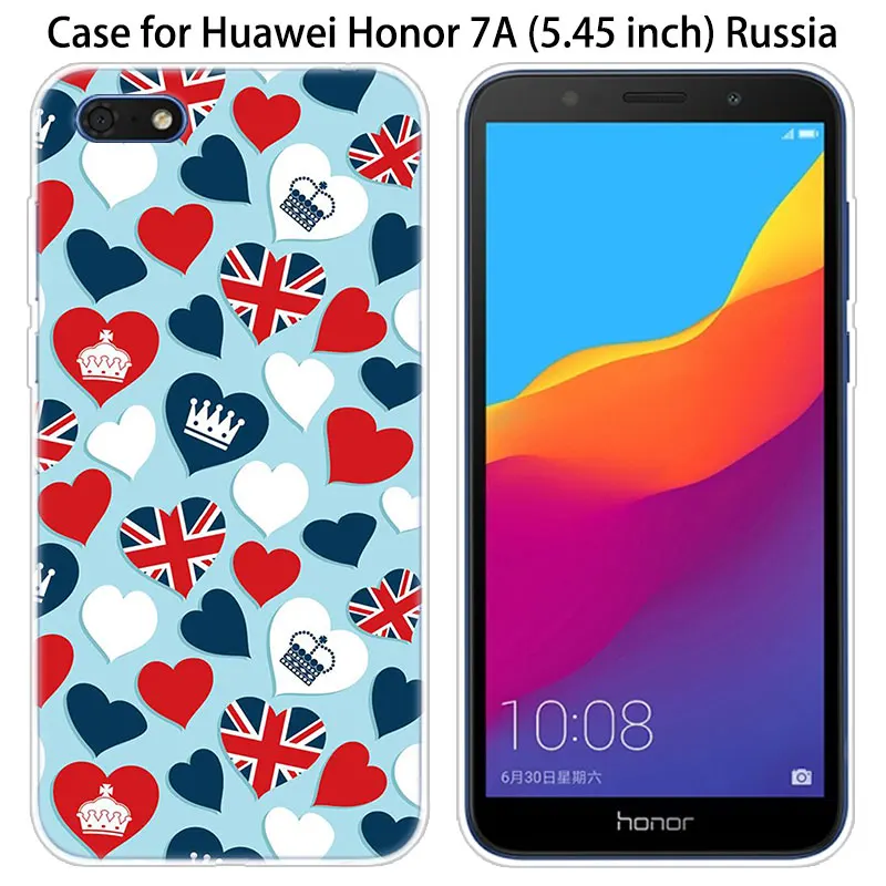 Силиконовый чехол для Huawei Honor 20 8A 7A Pro 10 9 8 Lite View 7S 8S 8X 7X 6X 8C 20i 10i Play | Мобильные