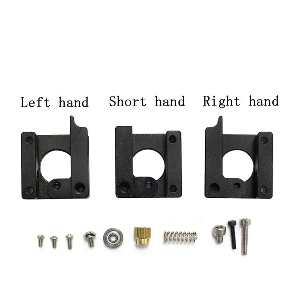 MK8 Extruder Aluminum Alloy Block Bowden 1.75MM Filament Reprap Extrusion For CR-10 DIY 3D Printer Spare Parts | Дом и сад