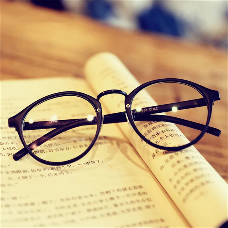 Женские очки для чтения женские прозрачные винтажные круглые в оправе мужские - Фото №1