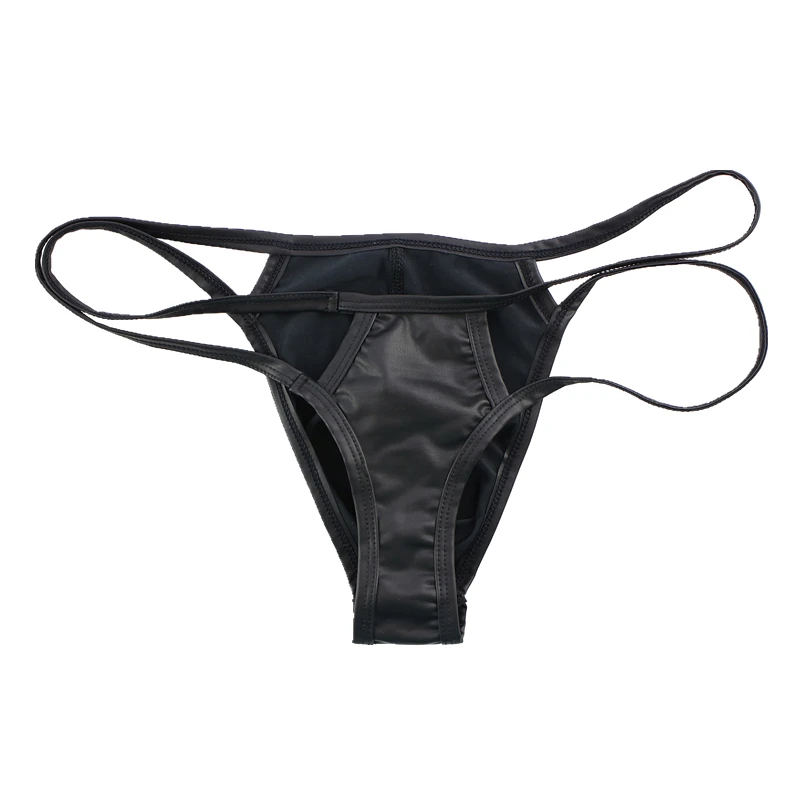 

Sexy Thong Men's Underwear Leather G-Strings Thongs Gay Man Jockstrap Men Briefs Dropshipping