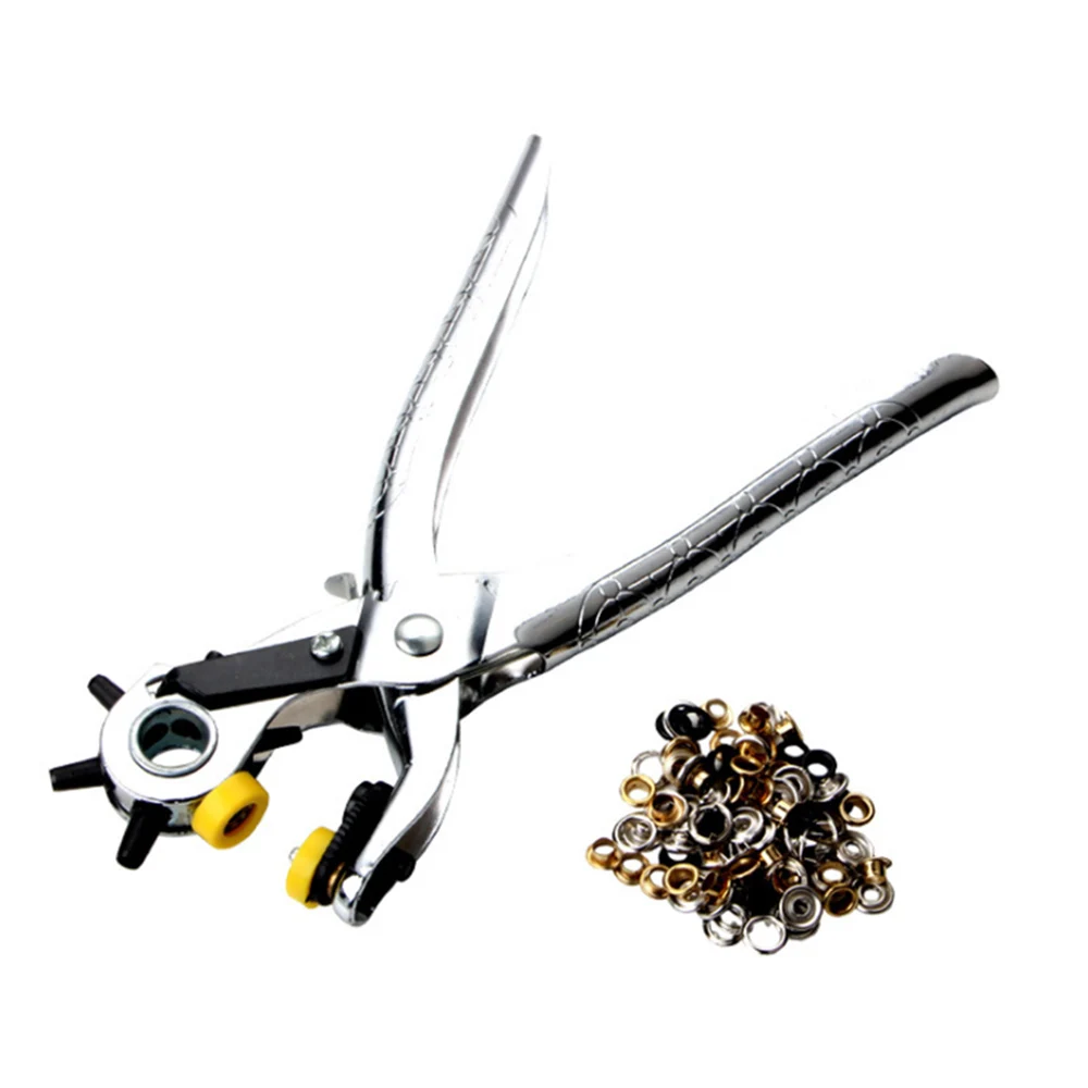 3 in 1 Multi-function Pliers Hand Tool Punching Eyelet Eye Hole Rivet Leather Belt | Инструменты