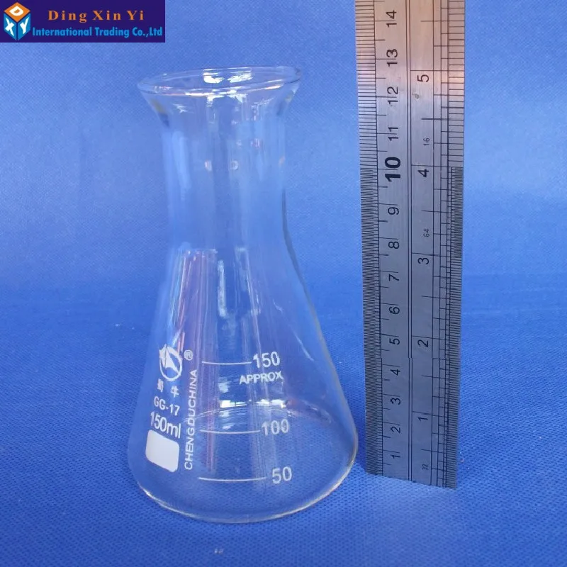 Колба Стеклянная коническая 8 шт./лот 150 мл|flask|flask leatherglass door for cabinet |
