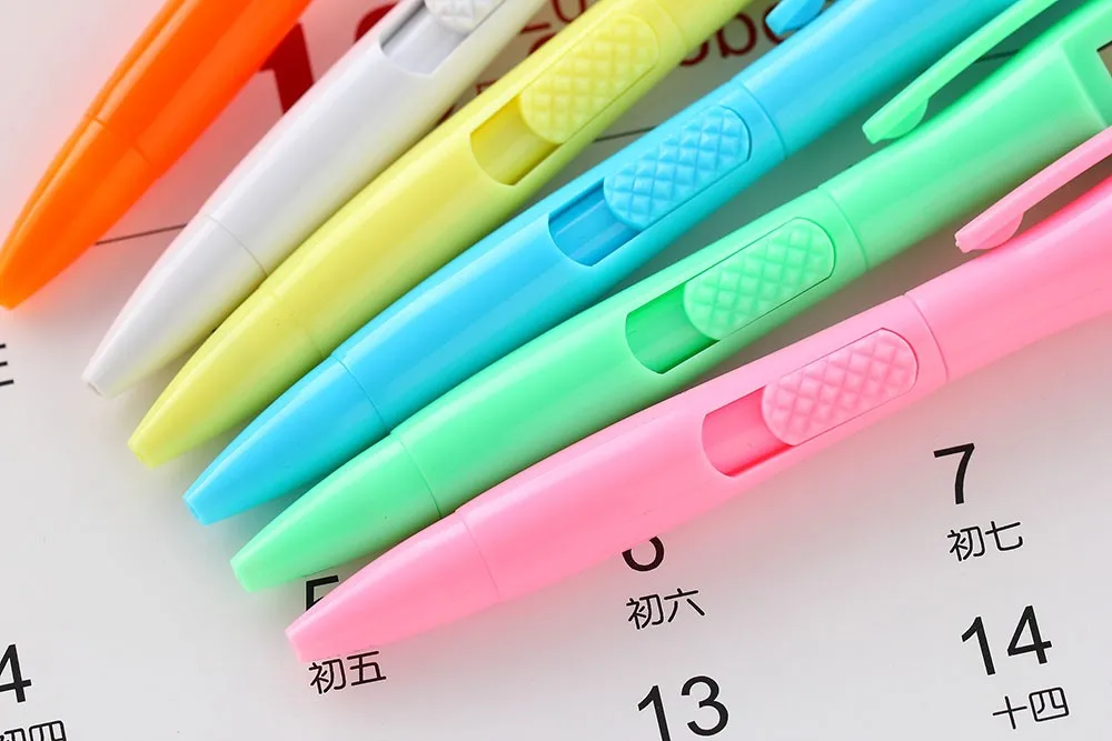 5 шт. в партии многофункциональная шариковая ручка с часами времени для детей