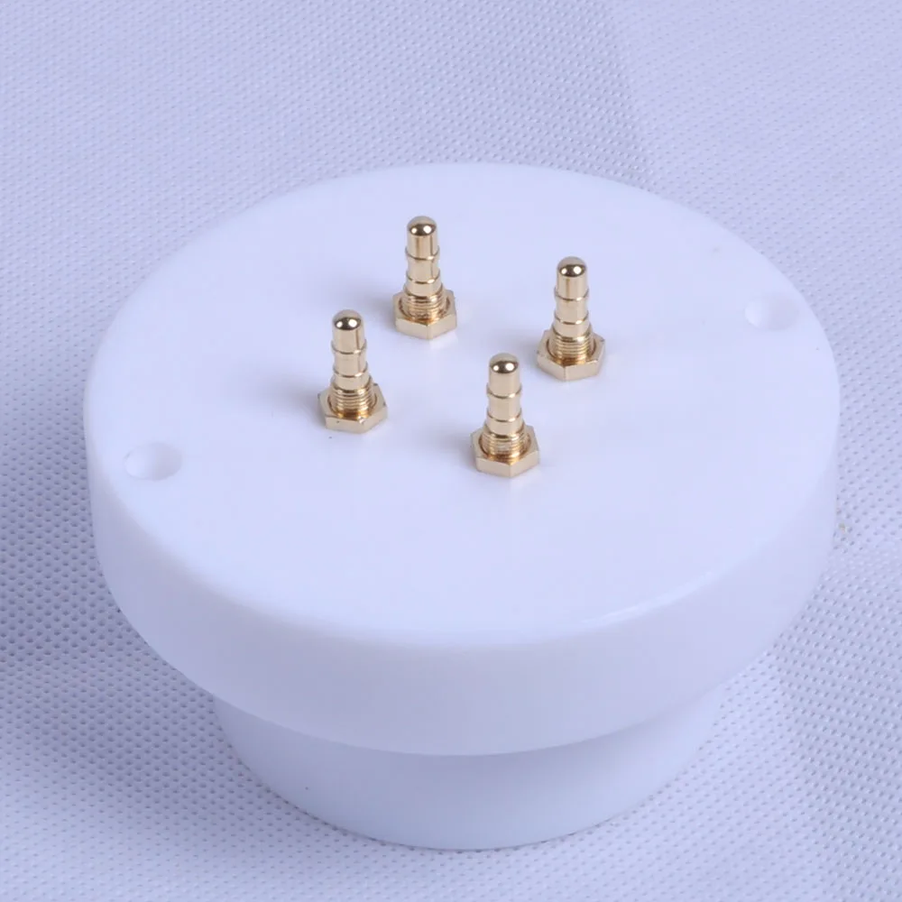 

1pc Gold Teflons Tube Socket Big 4Pin 211 845 805 Valve Amplifier Part