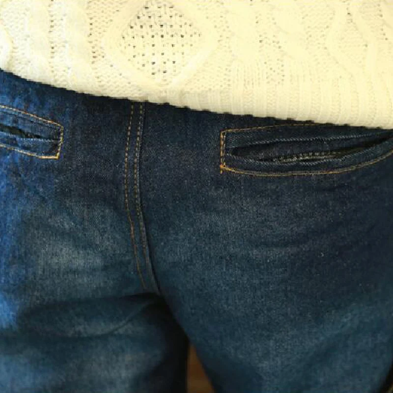 New Spring Summer Mens Denim Jeans Men Drawstring Slim Fit Joggers Pant Stretch Elastic Jean Pencil Pants Casual | Мужская одежда