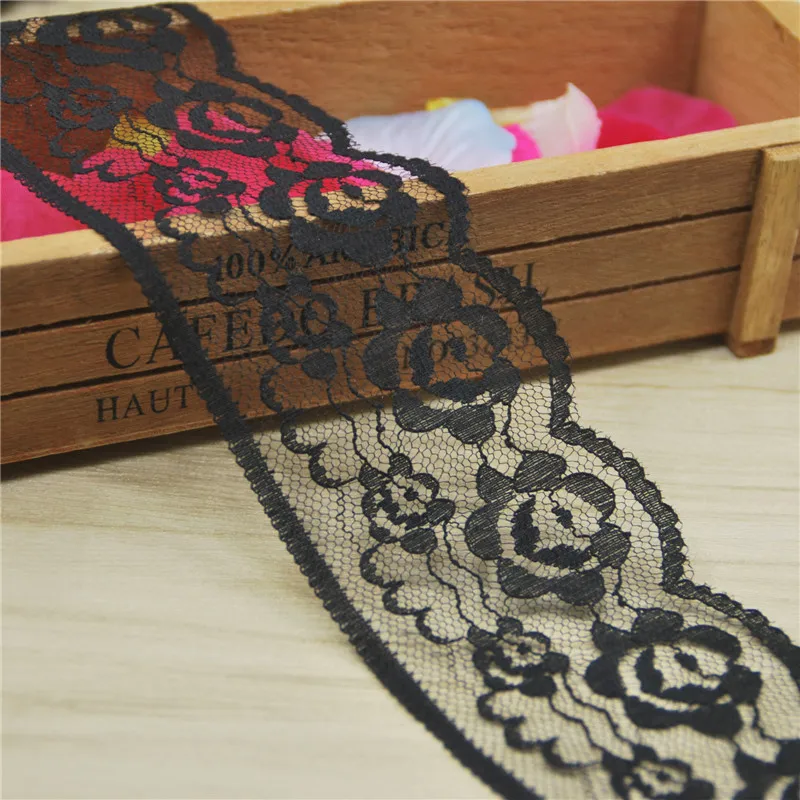 Кружевная тесьма из полиэстера 60 мм ткань для шитья аксессуары свадебное