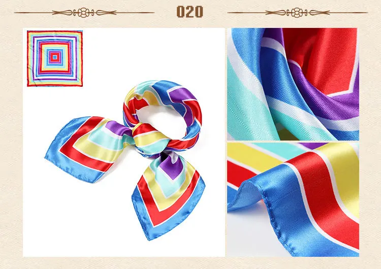 Маленький квадратный шелковый шарф шейный платок лидер продаж офисная одежда