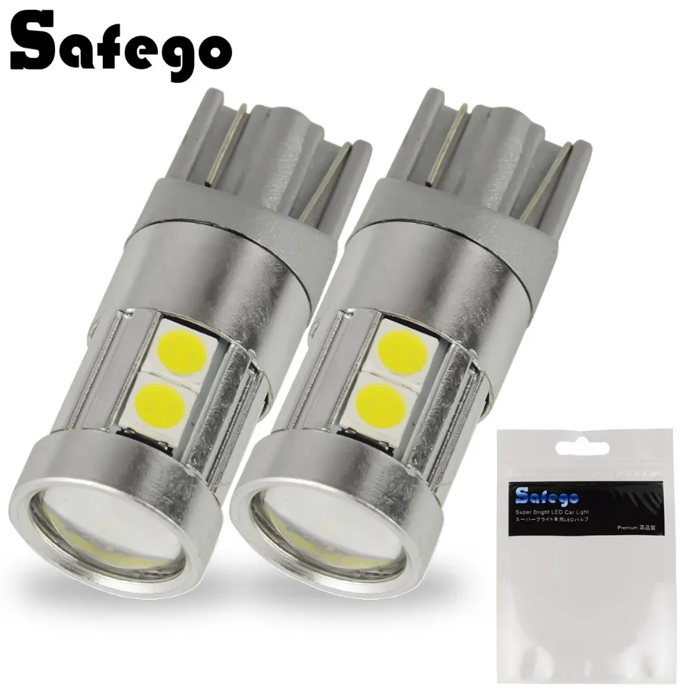 Светодиодные лампы Safego W5W T10 9 SMD 3030 2 шт. светодиодный светодиодные - Цена: 